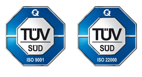  The company has implemented integrated management system ISO 9001:2008 and ISO 22000:2005